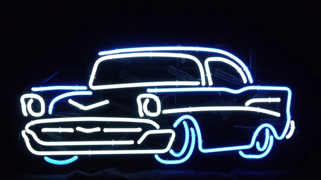 57 Chevy Neon Sign